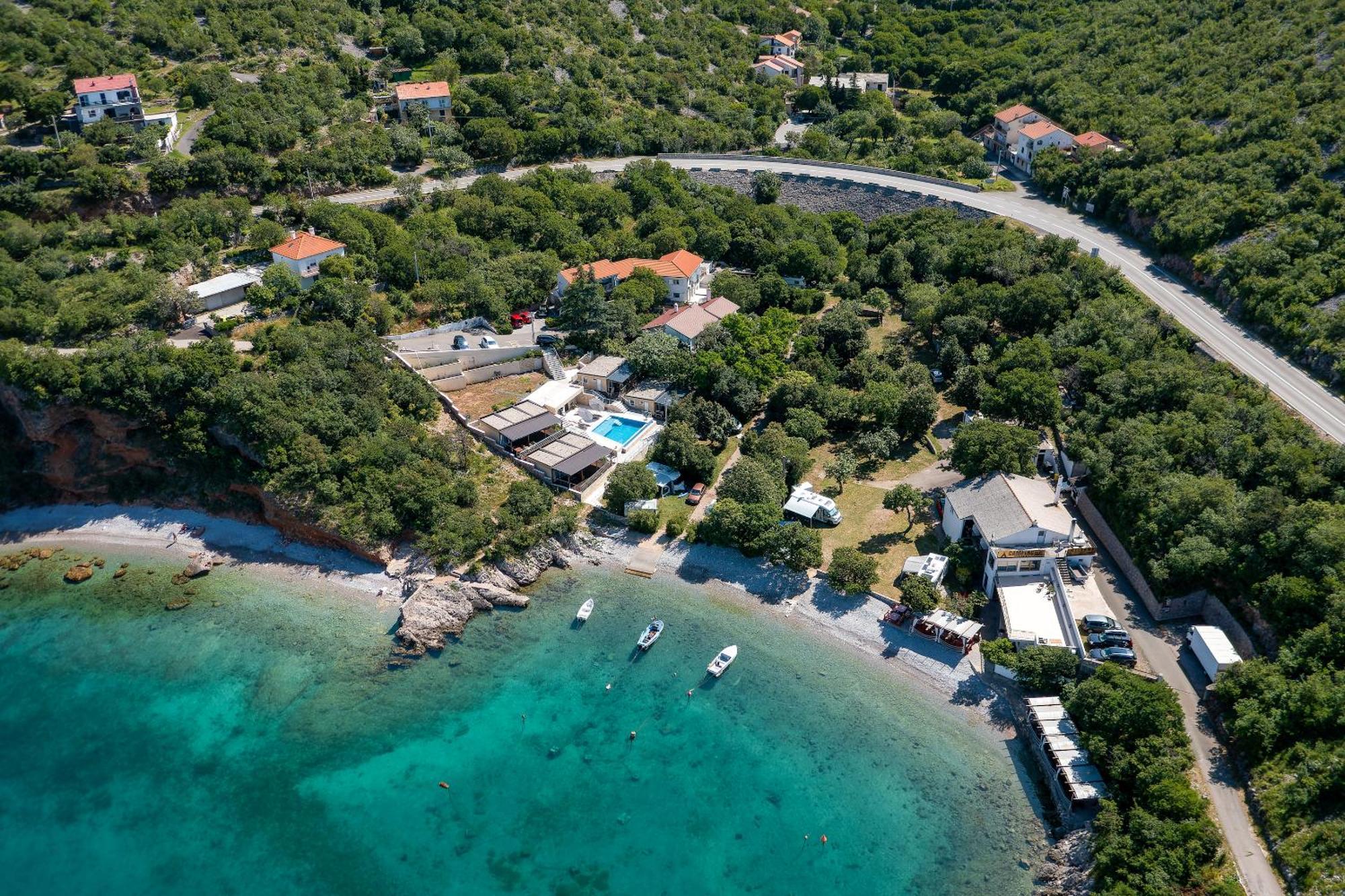 Hotel Boora Glamp Experience & Heated Infinity Pool Senj  Exterior foto